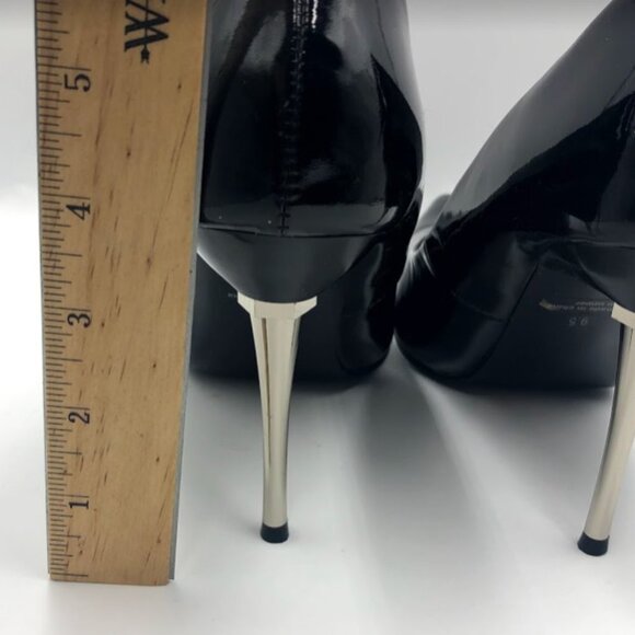 Highest Heel Collection Women's Black Patent Pump - Picture 8 of 9